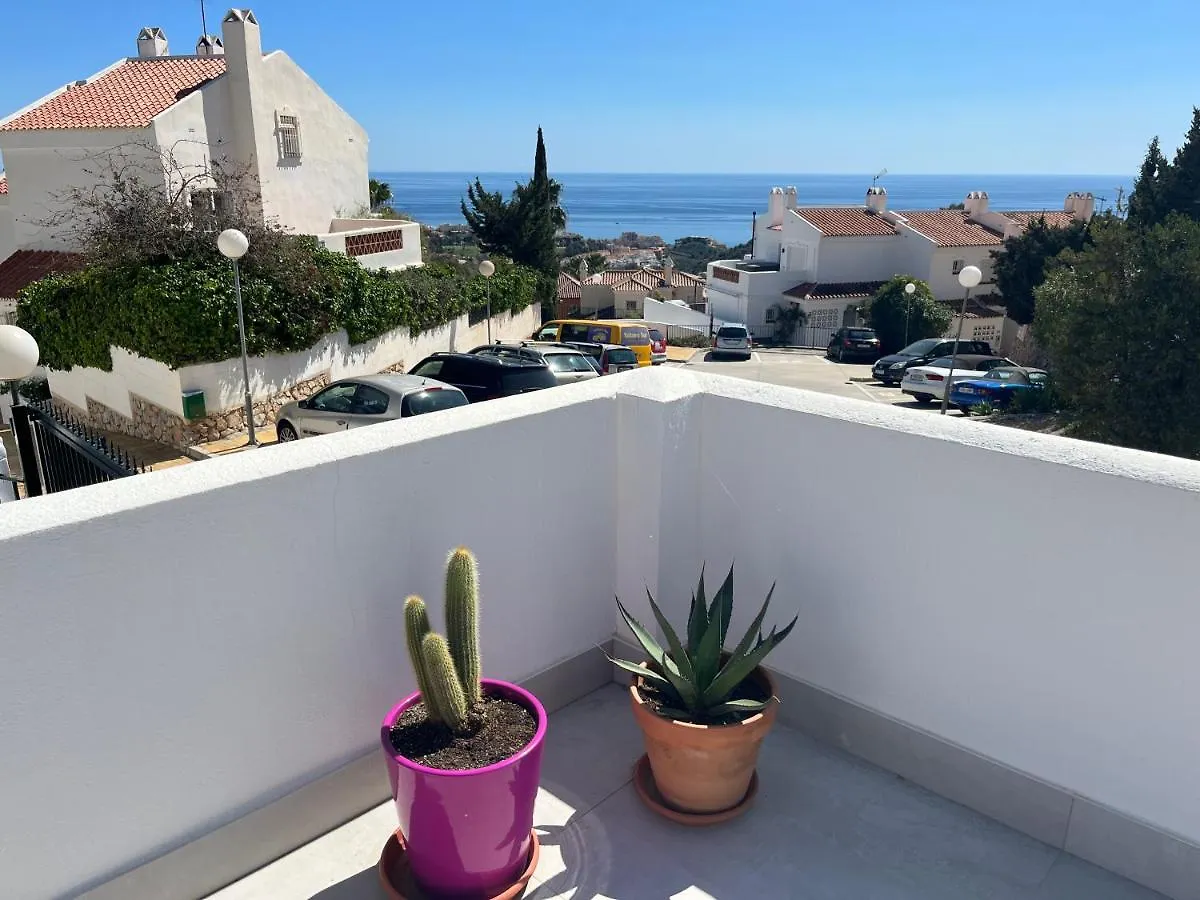 A Terrace With Sea View, 2 Bedrooms Apartment In Benalmadena Spain
